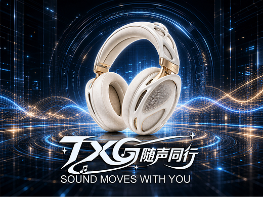 AIGC 耳机TVC广告片 练习
