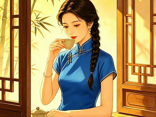「静心自愈8」康养系列 | 孔雀蓝江南雅集