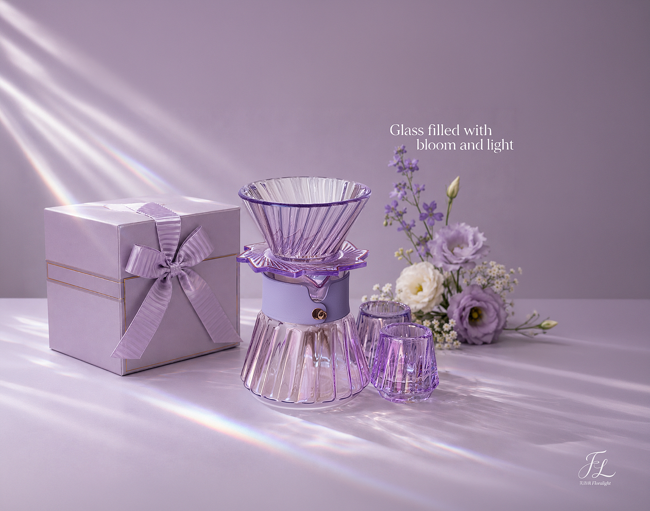 AIGC 视觉实验丨 一花入杯,一光成璃(图ZNDA5NzU0Nzg0) - AI作品 - 站酷设计师孙啊尧原创素材 - 站酷ZCOOL