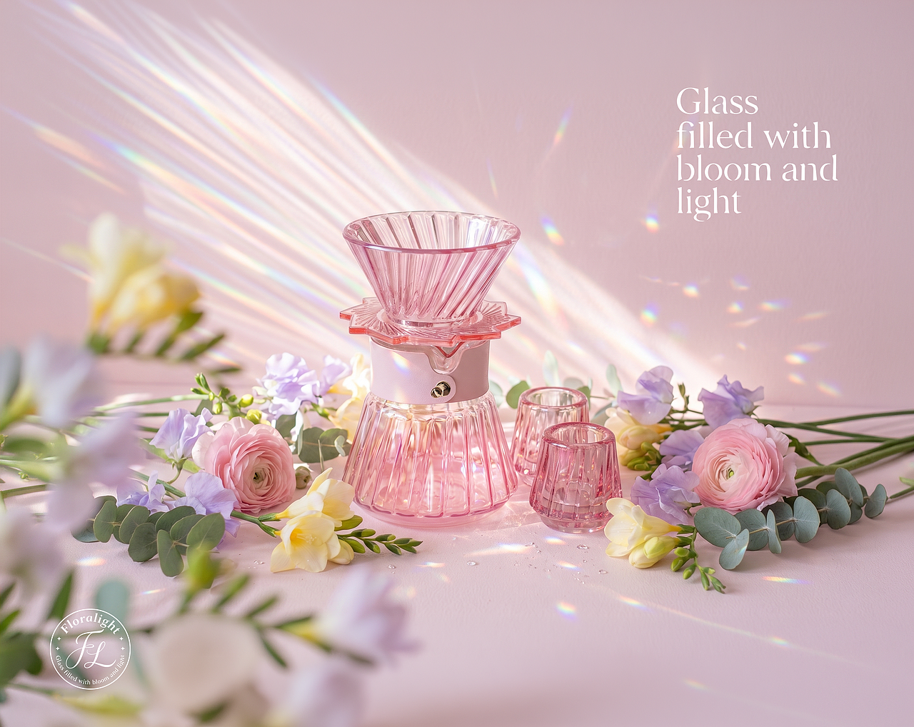 AIGC 视觉实验丨 一花入杯,一光成璃(图ZNDA5NzU0ODQ0) - AI作品 - 站酷设计师孙啊尧原创素材 - 站酷ZCOOL