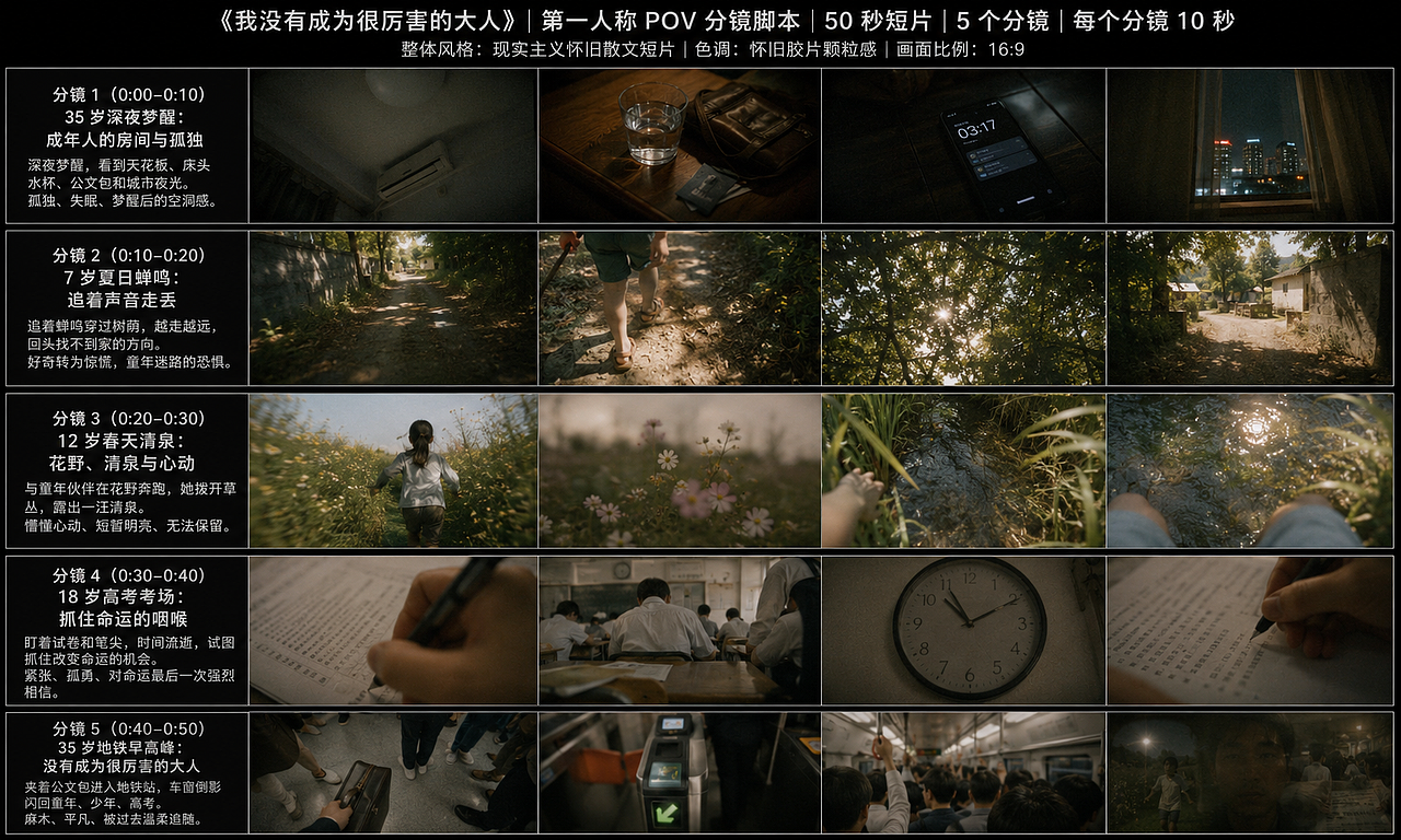 《我没有成为很厉害的大人》(图ZNDA5NzU4NzQw) - 设定/分镜 - 站酷设计师SVEN星原创素材 - 站酷ZCOOL