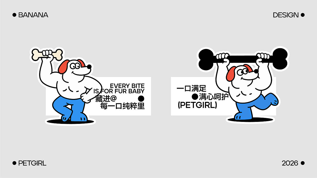 宠妮「PET GIRL」 宠物零食品牌设计（图ZNDA5NzYwNDQ0） - 品牌 - 站酷设计师黄香蕉丁原创素材 - 站酷ZCOOL