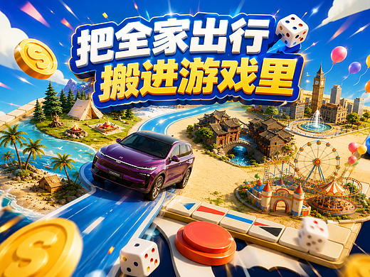 种草家用SUV｜把全家出行搬进游戏里