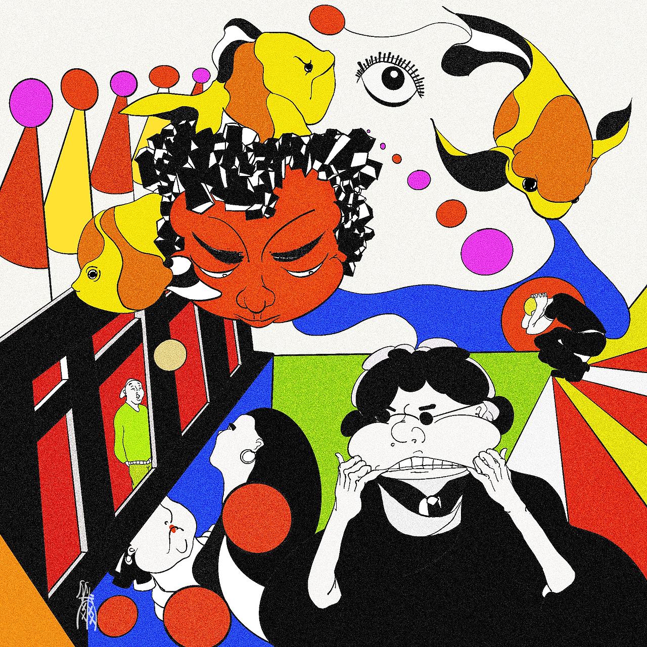 脸庞（图ZNDA5NzgwNzY0） - 绘画 - 站酷设计师BillsPub原创素材 - 站酷ZCOOL