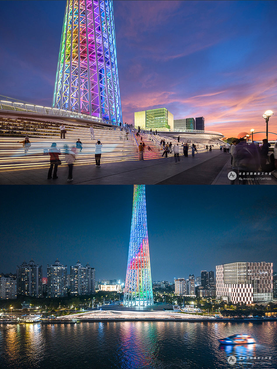 「建筑摄影」广州塔滨水大台阶（图ZNDA5Nzg3MTI0） - 环境/建筑摄影 - 站酷设计师诺金浮图原创素材 - 站酷ZCOOL