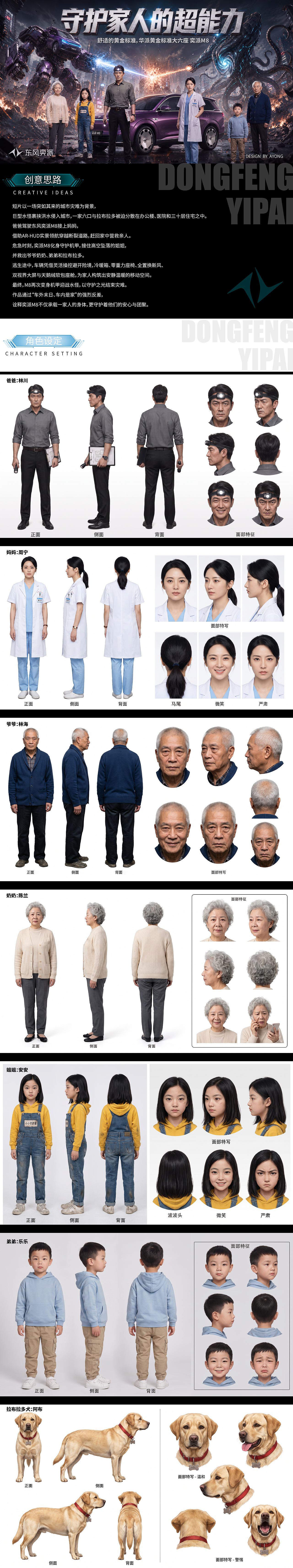 守护家人的超能力-舒适的黄金标准 奕派M8(图ZNDA5Nzk2NzAw) - AI作品 - 站酷设计师阿勇AI创作原创素材 - 站酷ZCOOL