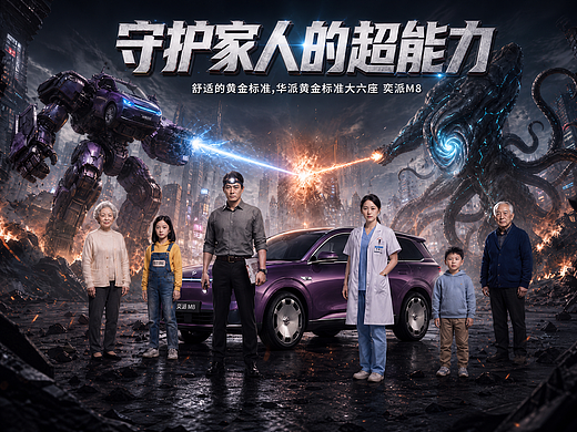 守护家人的超能力-舒适的黄金标准 奕派M8