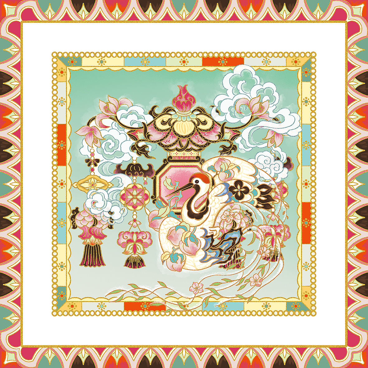 非遗花灯插画（图ZNDA5ODAyMTY0） - 商业插画 - 站酷设计师侠倚原创素材 - 站酷ZCOOL