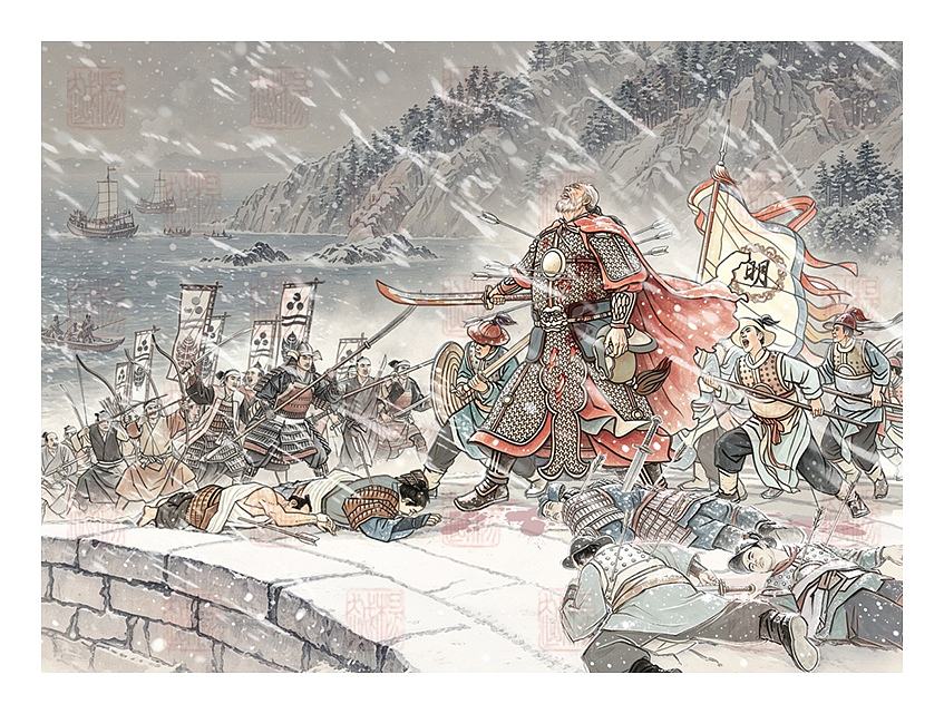 为博物馆绘制场景画、连环画、壁画。装饰画（图ZNDA5ODEyNTA0） - 绘画 - 站酷设计师杨越绘画原创素材 - 站酷ZCOOL