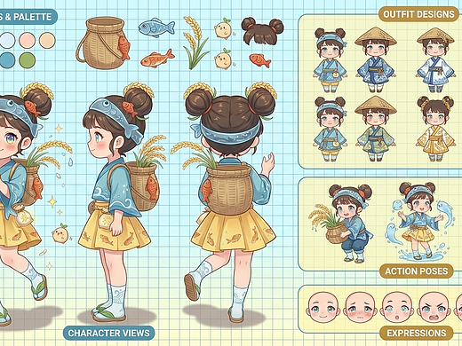 《小鱼禾的稻鱼奇遇》
