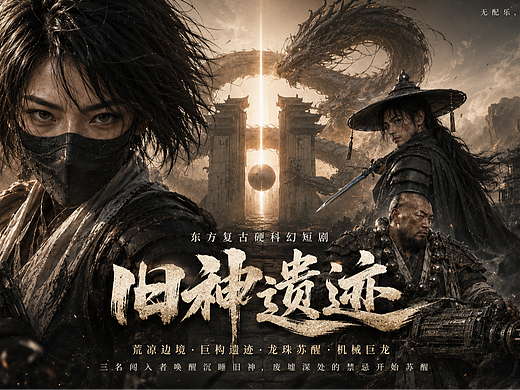《舊神遺跡》：从一组设定图到一支东方硬科幻短片