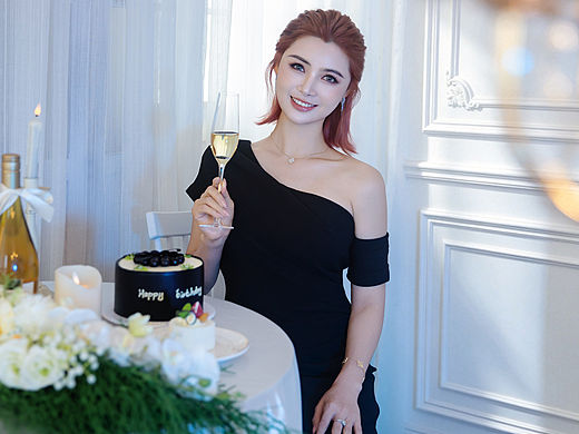 生日氛围感 女生生日写真照 深圳个人写真馆 女摄约