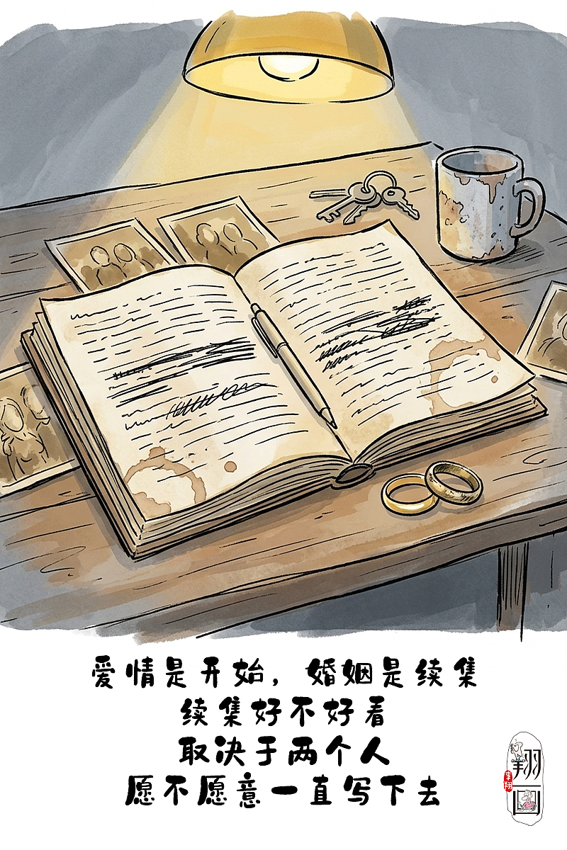漫画婚姻:爱情是心动,婚姻是心定(图ZNDA5ODIyMDY0) - 中/长篇漫画 - 站酷设计师huashuoshi原创素材 - 站酷ZCOOL