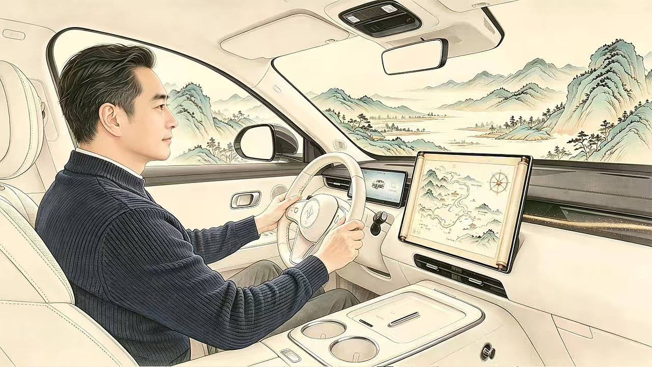 穿越千年游千里江山（图ZNDA5ODIzNzg4） - AI作品 - 站酷设计师四叶草KiKi原创素材 - 站酷ZCOOL