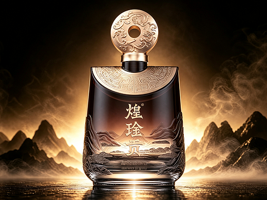 博创/煌琻贡酱酒包装设计