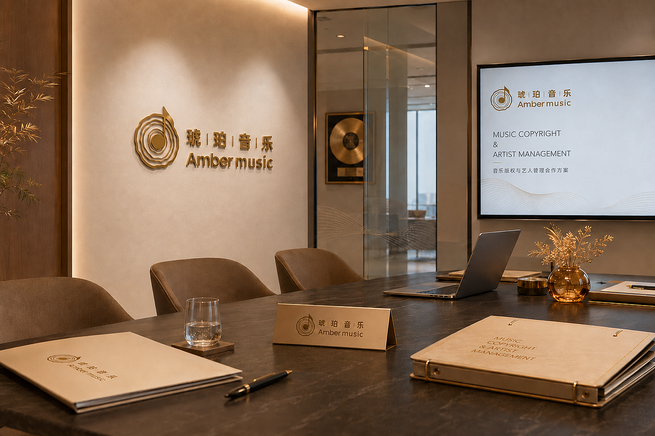 琥珀音乐｜在时间沉淀中，听见艺术的回响（图ZNDA5ODQ5MzQw） - Logo - 站酷设计师狮动策划设计原创素材 - 站酷ZCOOL