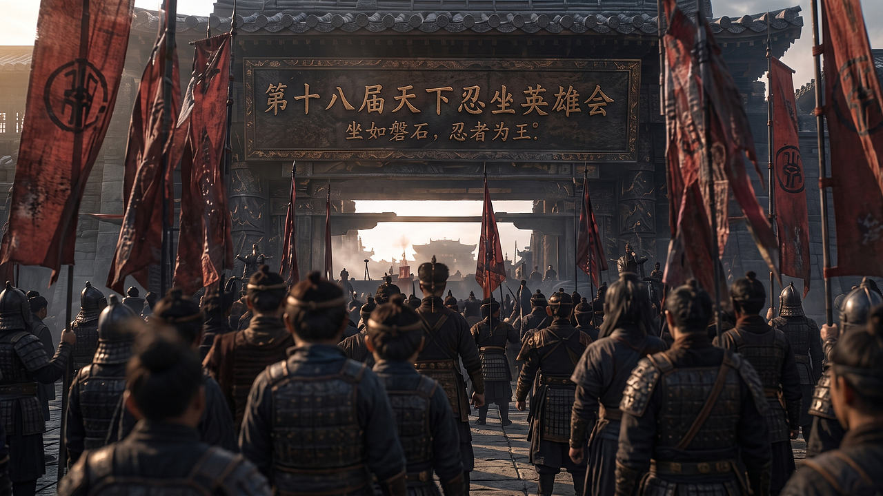 东风奕派 M8《天下忍坐英雄会》（图ZNDA5ODY0MTIw） - AI作品 - 站酷设计师fendiczhu原创素材 - 站酷ZCOOL