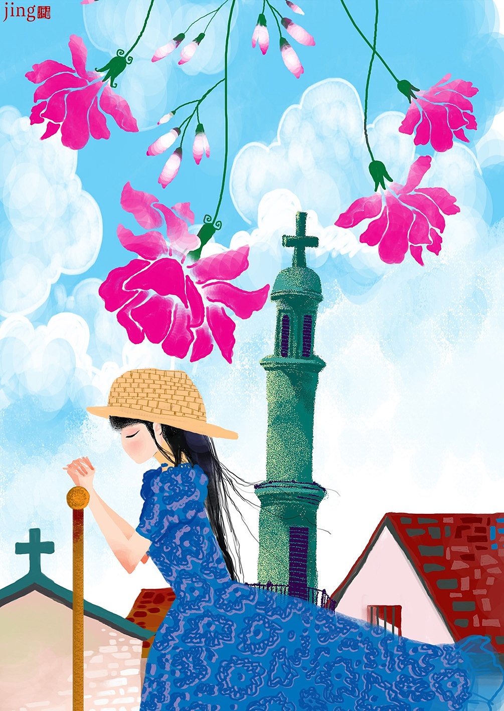 85幅儿童插画 安妮系列（图ZNDA5ODU0NzEy） - 儿童插画 - 站酷设计师画儿晴天原创素材 - 站酷ZCOOL
