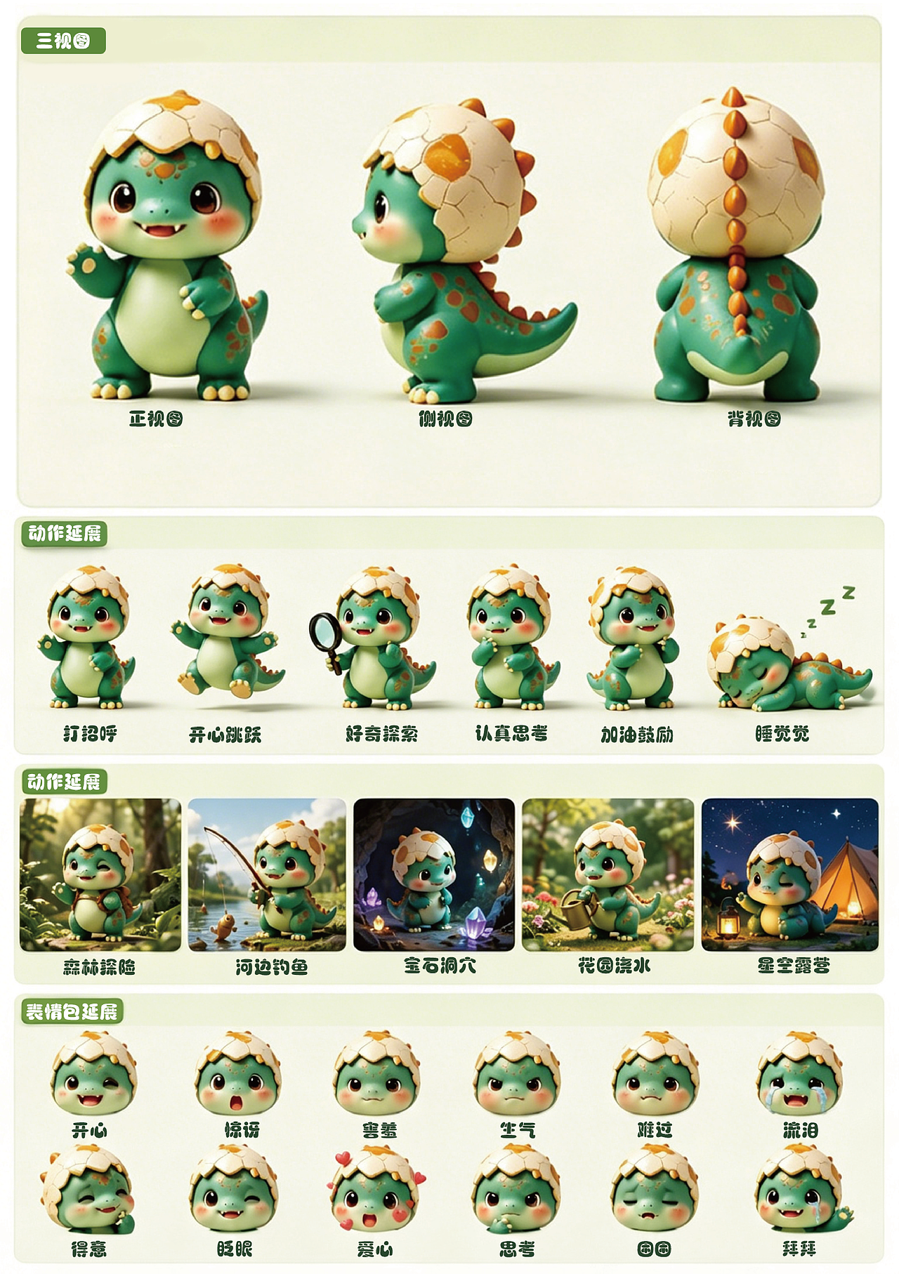 源小龙IP形象设计(河源恐龙文创)(图ZNDA5ODU5MTQ0) - IP形象 - 站酷设计师ZZli小白原创素材 - 站酷ZCOOL