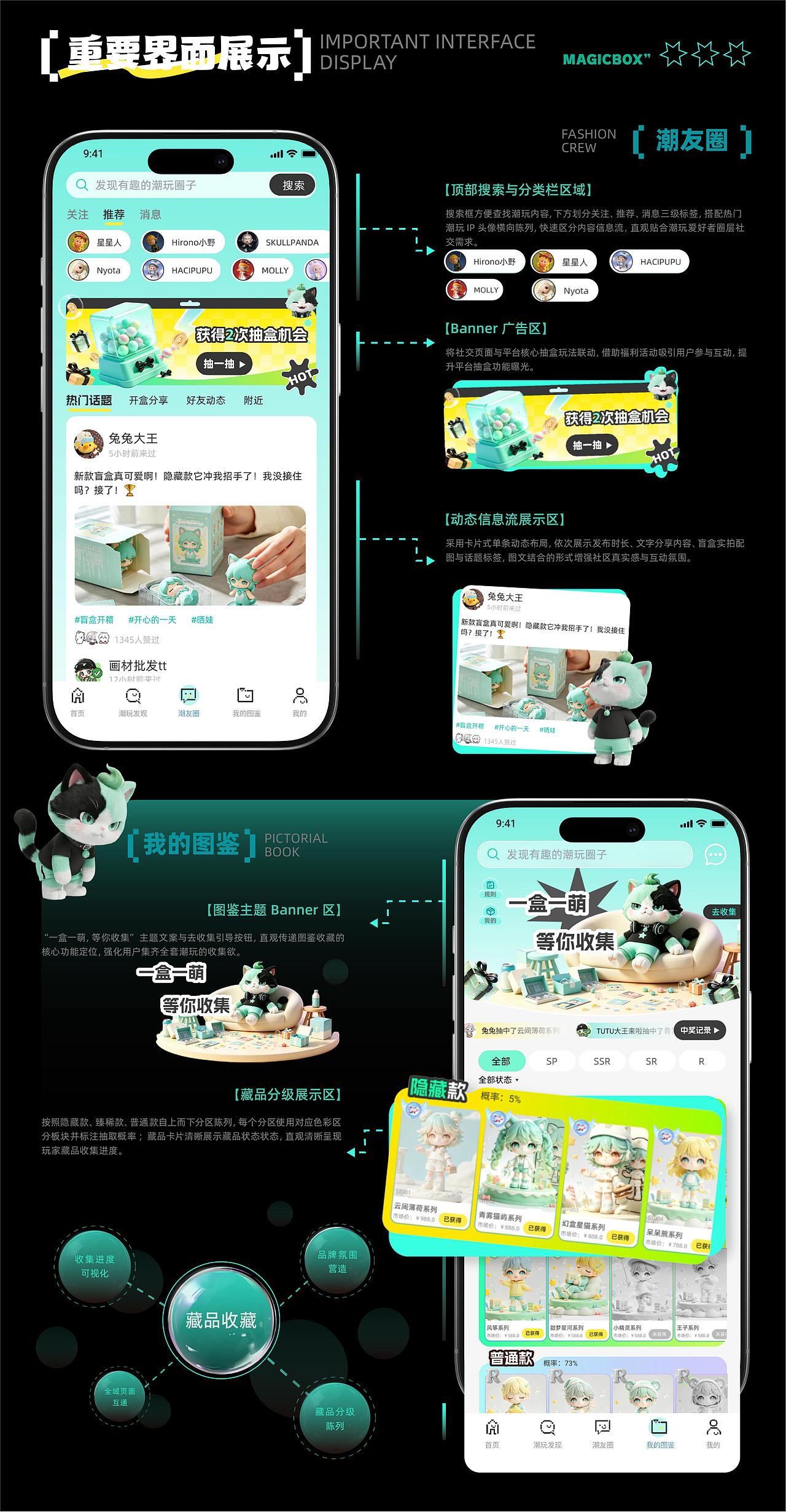幻盒MAGIC BOX-潮玩交易APP-UI/UX设计-向量设计(图ZNDA5ODU5NjY0) - APP界面 - 站酷设计师武汉向量设计原创素材 - 站酷ZCOOL
