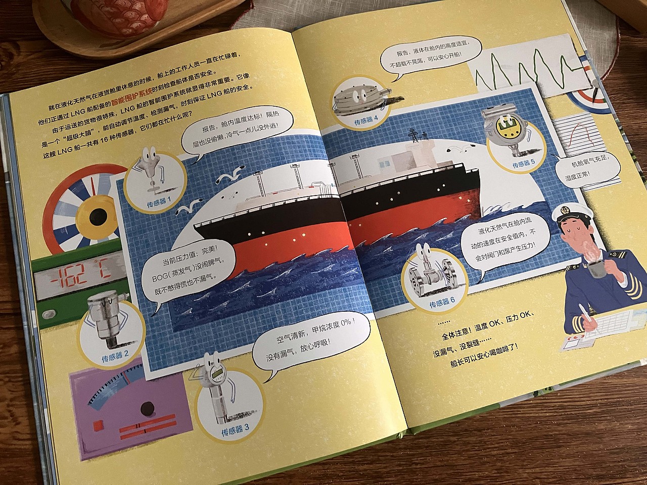 《LNG船—海上超级保温瓶》（图ZNDA5ODYzNjI4） - 商业插画 - 站酷设计师冬佳原创素材 - 站酷ZCOOL