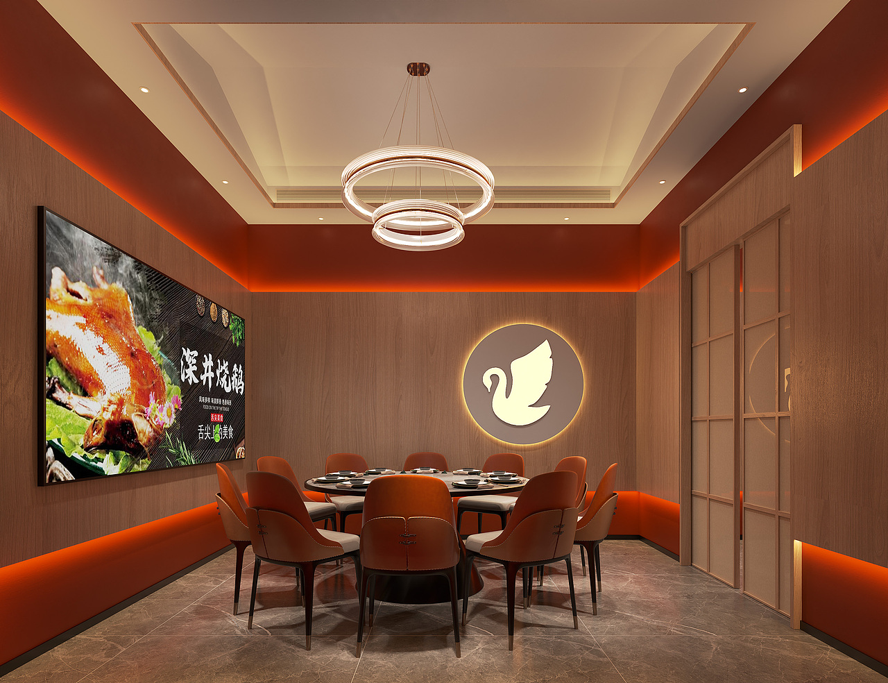 餐饮空间|烧鹅店设计（图ZNDA5ODY3MDU2） - 酒店餐饮设计 - 站酷设计师诗诗小仙女原创素材 - 站酷ZCOOL