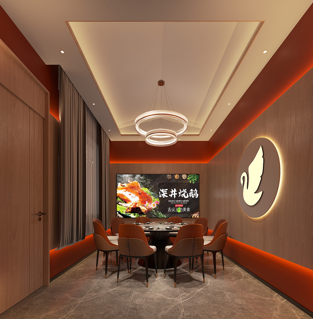 餐饮空间|烧鹅店设计（图ZNDA5ODY3MDYw） - 酒店餐饮设计 - 站酷设计师诗诗小仙女原创素材 - 站酷ZCOOL