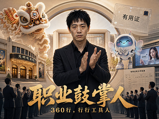 AI寓言-《职业鼓掌人》