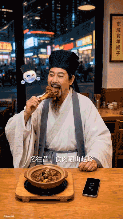 荣耀YOYO取餐码 苏轼剧情宣传视频（图ZNDA5ODY4NDEy） - 宣传片 - 站酷设计师MagicOS原创素材 - 站酷ZCOOL