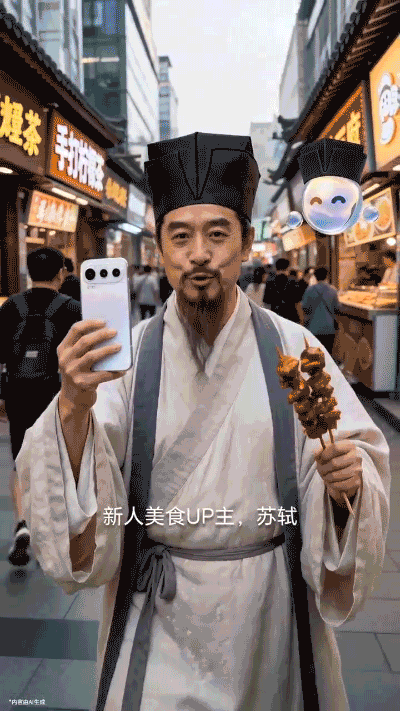 荣耀YOYO取餐码 苏轼剧情宣传视频（图ZNDA5ODY4Mzk2） - 宣传片 - 站酷设计师MagicOS原创素材 - 站酷ZCOOL
