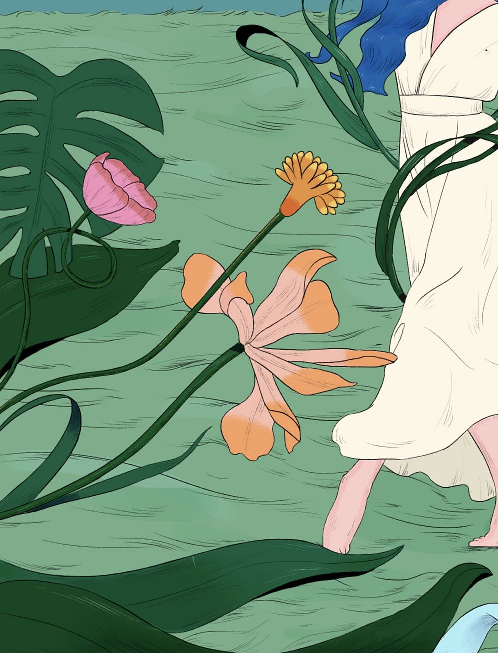 山野间｜风起（图ZNDA5ODcxOTIw） - 商业插画 - 站酷设计师屿宙Yuzo原创素材 - 站酷ZCOOL