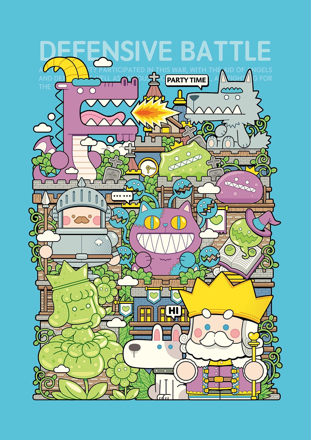 7月作品整理（图ZNDA5ODgwODAw） - 商业插画 - 站酷设计师狂奔的包子插画铺原创素材 - 站酷ZCOOL