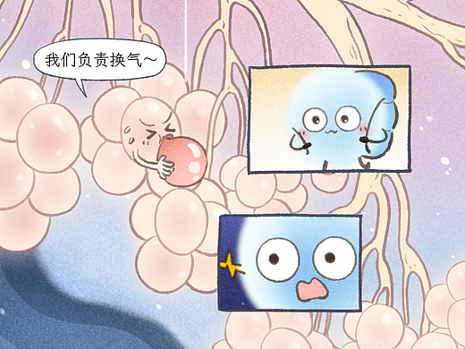 【条漫】呼吸保卫战：氧气小精灵的“通路大作战”
