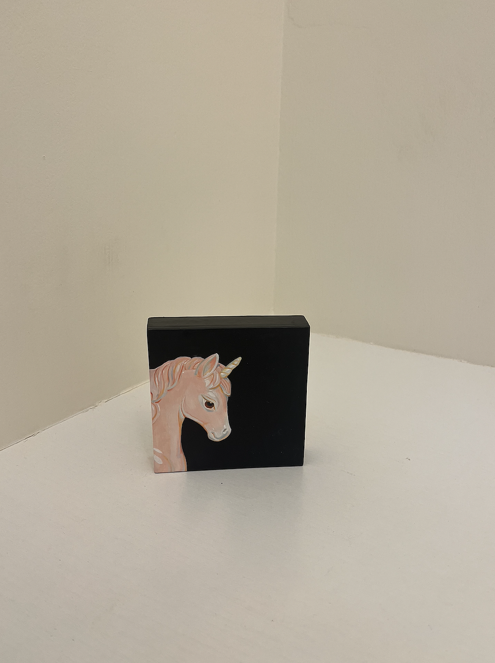 独角兽小马（手绘木板油画-可收藏）（图ZNDA5ODk0MjMy） - 绘画 - 站酷设计师暘坤原创素材 - 站酷ZCOOL