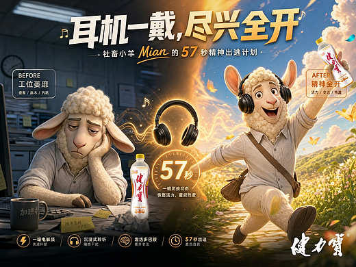 《耳机一戴，尽兴全开》
