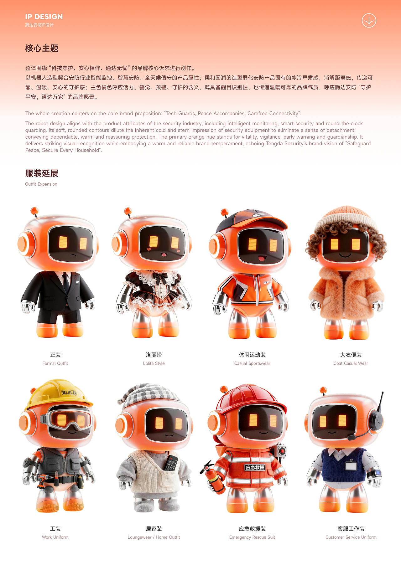 Tenda安防-IP设计及延展（图ZNDA5OTAwMDIw） - IP形象 - 站酷设计师笑笑校原创素材 - 站酷ZCOOL
