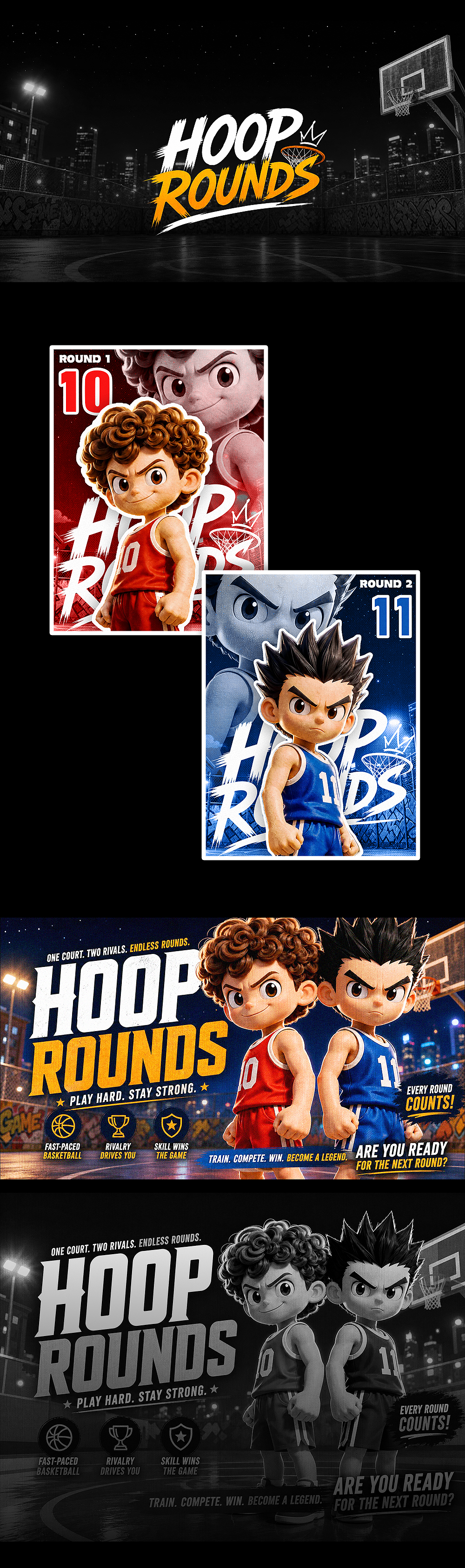 【HOOP ROUND】皮克斯风格动画（图ZNDA5OTA3MDQ0） - AI作品 - 站酷设计师JIOJIO焦焦原创素材 - 站酷ZCOOL