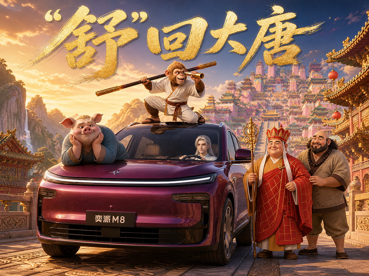 西游后记“舒”回大唐(图ZNDA5OTA3OTQw) - AI作品 - 站酷设计师AIGC创想社原创素材 - 站酷ZCOOL