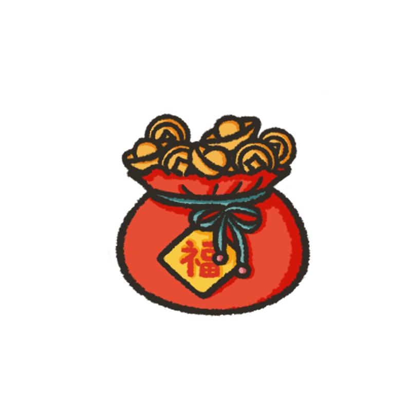 2027新年暴富小羊 | 可爱卡通简约手绘插画 @大猫JOJO（图ZNDA5OTEwMTg0） - 商业插画 - 站酷设计师大猫JOJO原创素材 - 站酷ZCOOL