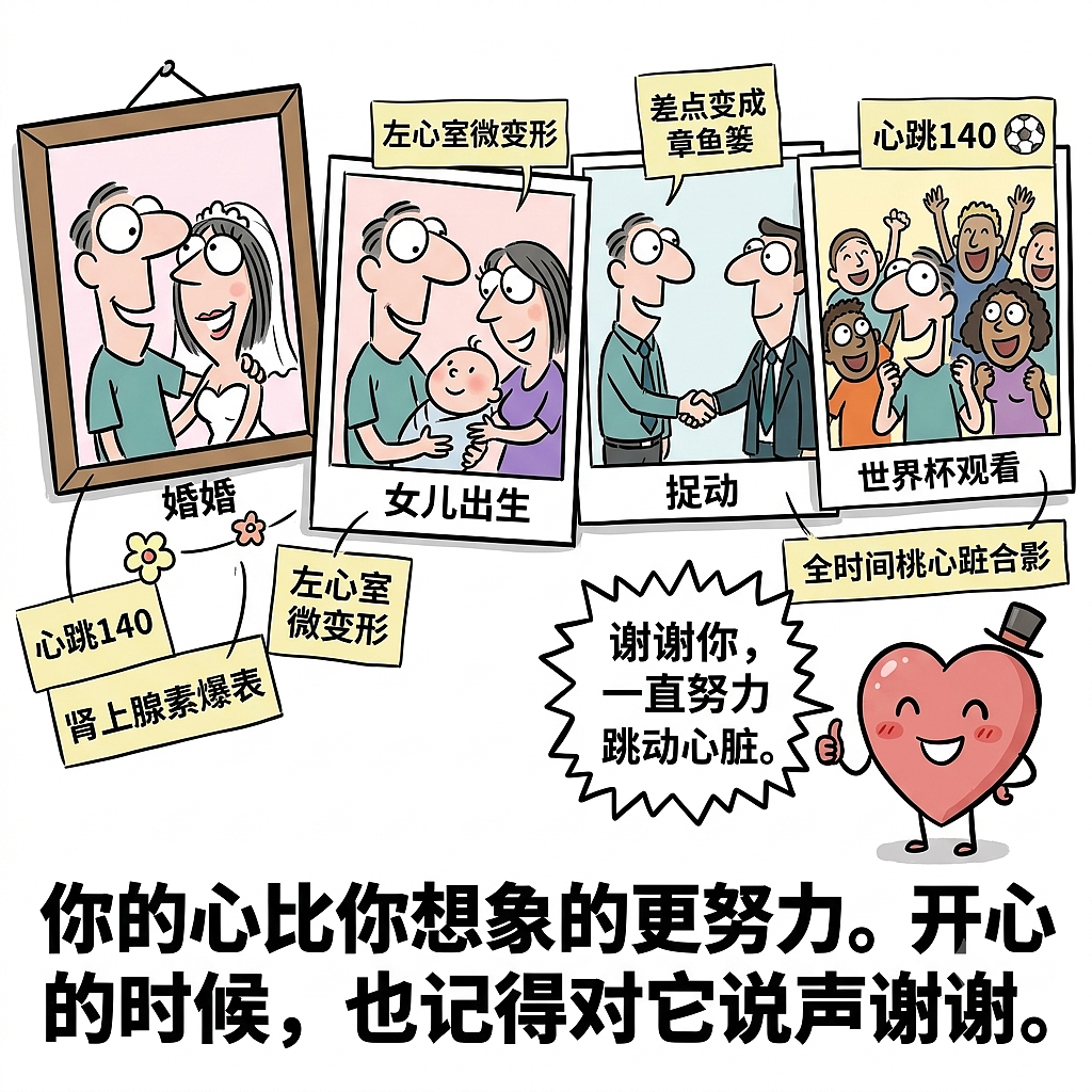 「开心死了」不是开玩笑,你的心脏真的会被快乐撑变形(图ZNDA5OTEwNTYw) - 中/长篇漫画 - 站酷设计师huashuoshi原创素材 - 站酷ZCOOL
