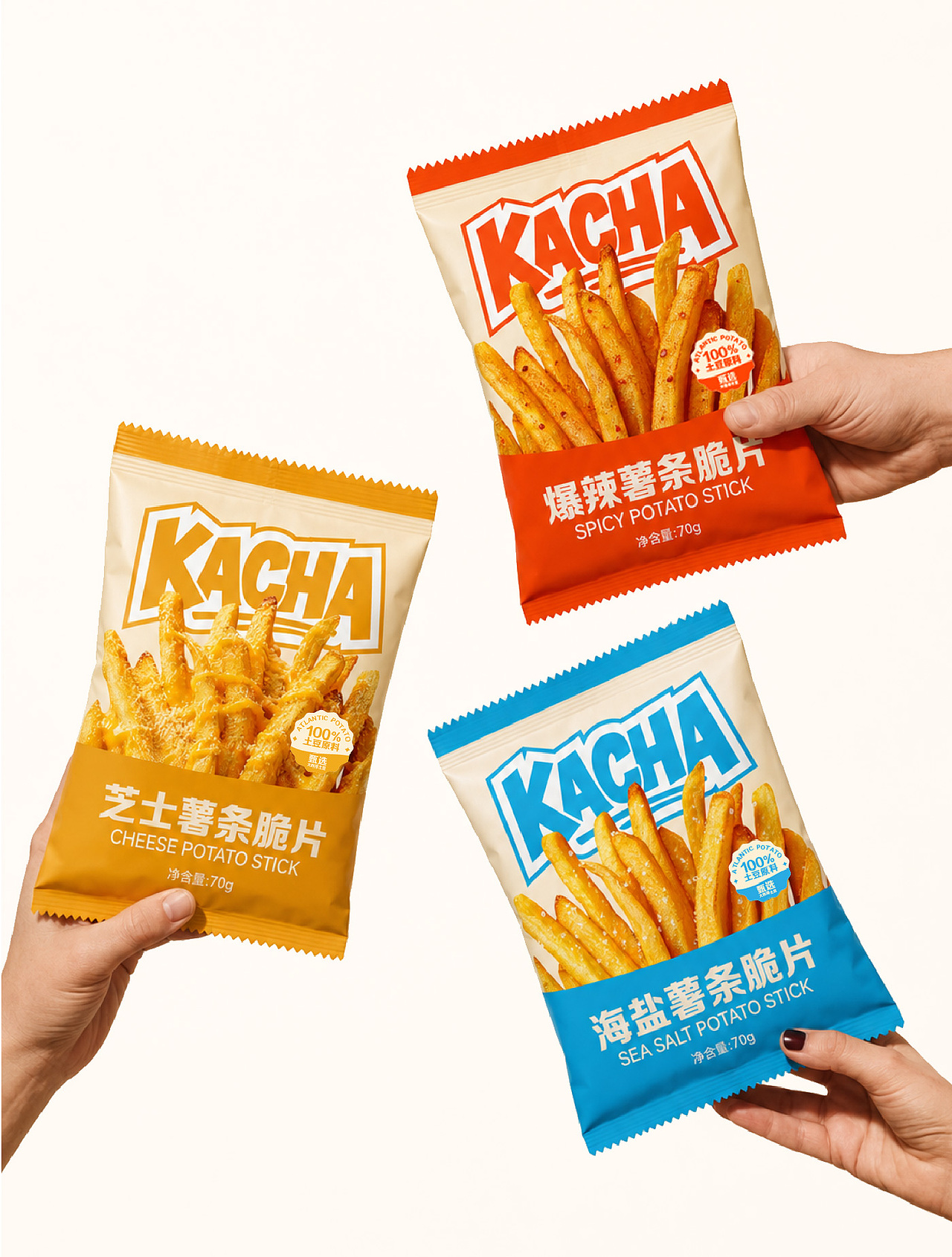 [KACHA] ——薯条零食超大包装（图ZNDA5OTE3NDAw） - 包装 - 站酷设计师YES_设计式原创素材 - 站酷ZCOOL