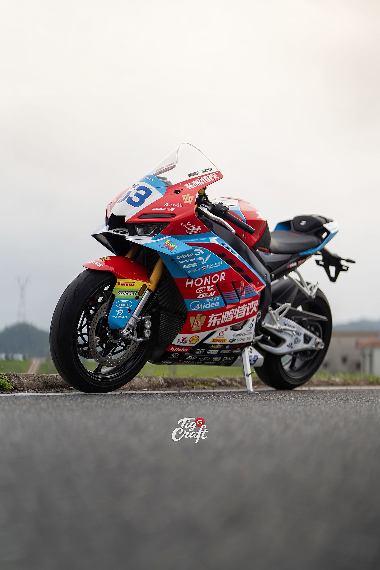 张雪820RR-WSBK意大利分站冠军涂装（图ZNDA5OTI0NTY4） - 其他手工艺 - 站酷设计师虎将贴花原创素材 - 站酷ZCOOL