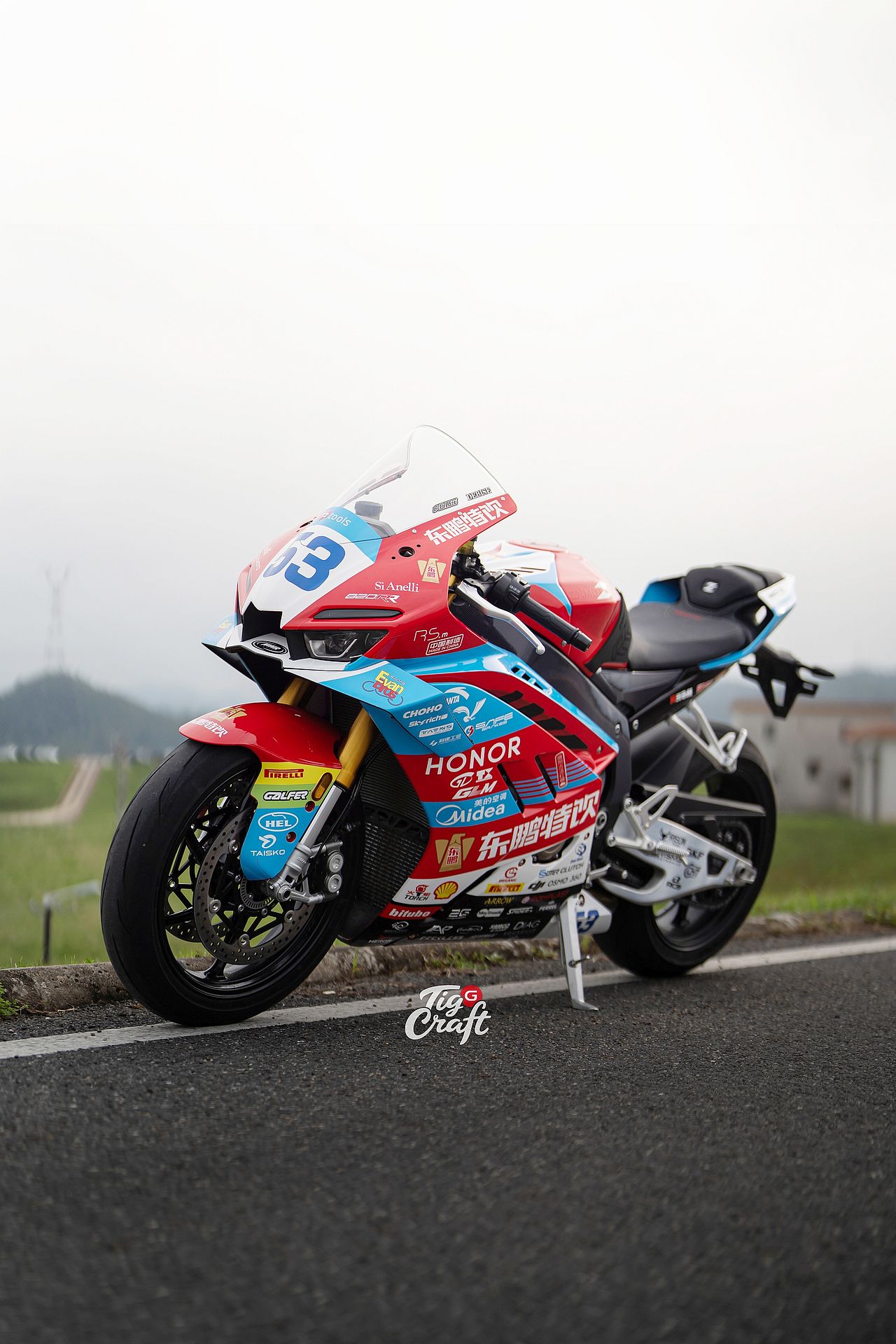 张雪820RR-WSBK意大利分站冠军涂装（图ZNDA5OTI0NTcy） - 其他手工艺 - 站酷设计师虎将贴花原创素材 - 站酷ZCOOL