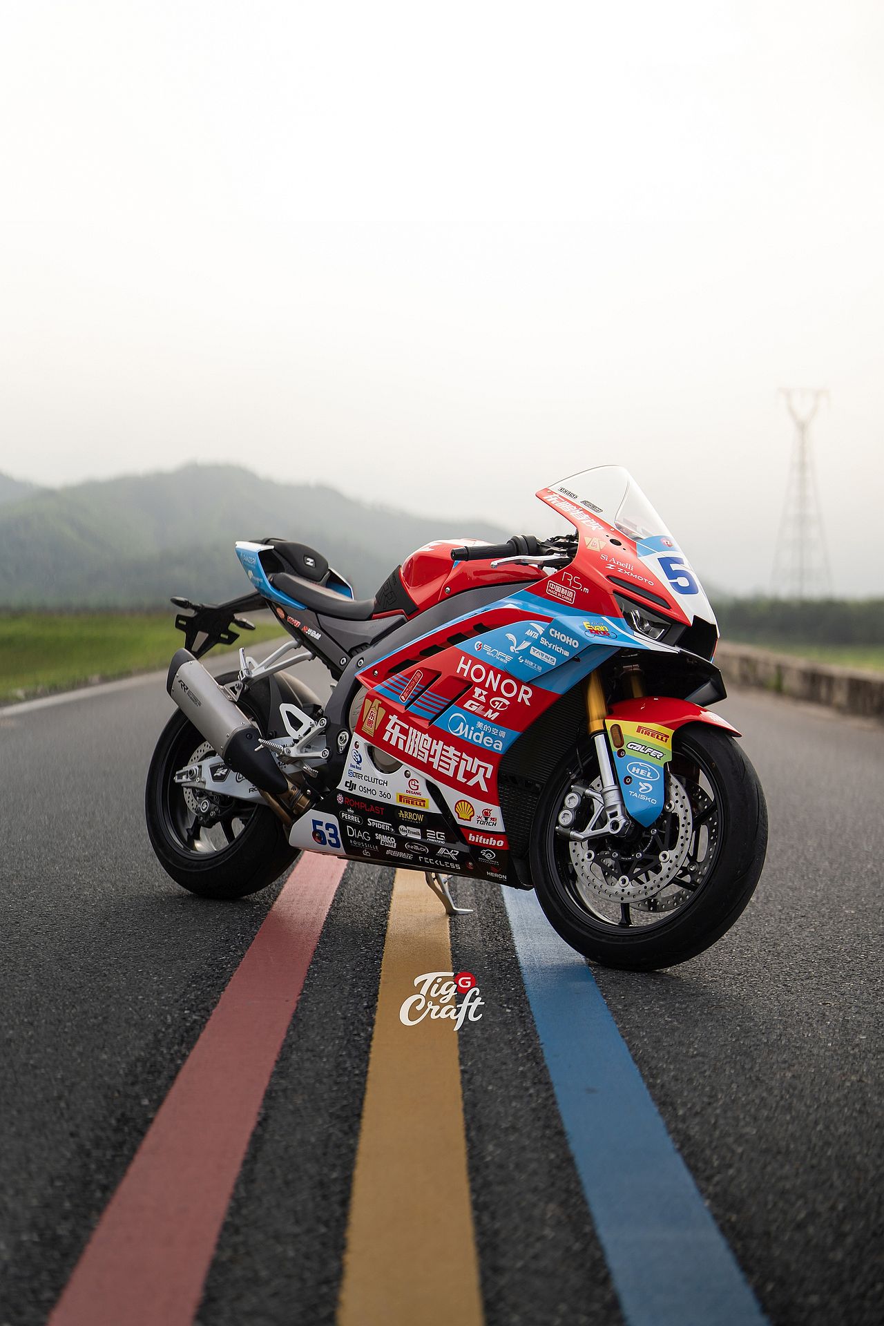 张雪820RR-WSBK意大利分站冠军涂装（图ZNDA5OTI0NTg0） - 其他手工艺 - 站酷设计师虎将贴花原创素材 - 站酷ZCOOL