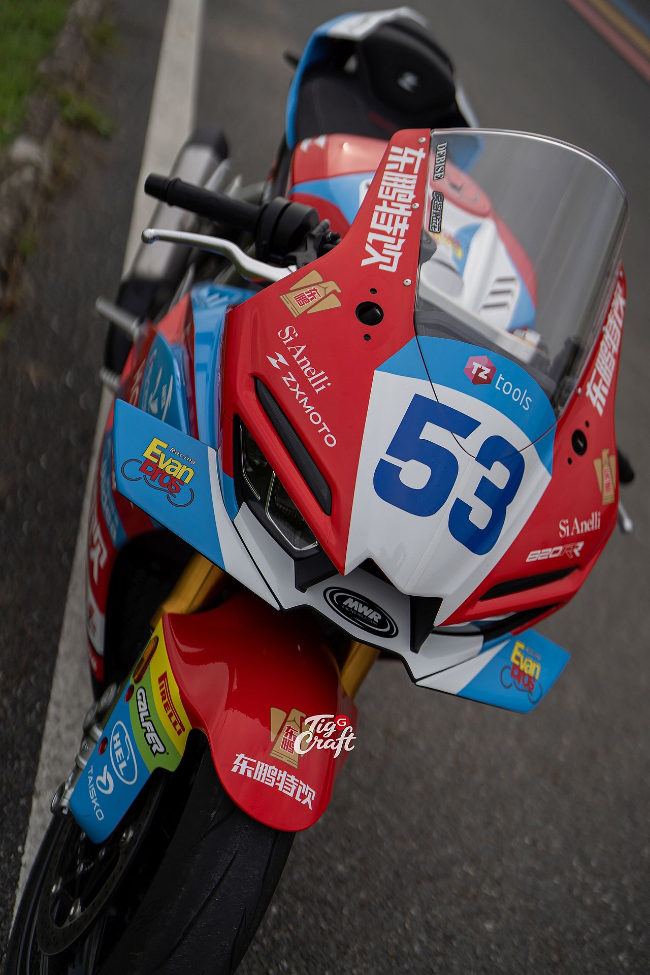 张雪820RR-WSBK意大利分站冠军涂装（图ZNDA5OTI0NTA4） - 其他手工艺 - 站酷设计师虎将贴花原创素材 - 站酷ZCOOL