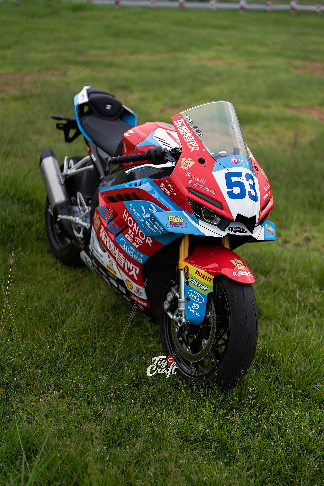 张雪820RR-WSBK意大利分站冠军涂装（图ZNDA5OTI0NjE2） - 其他手工艺 - 站酷设计师虎将贴花原创素材 - 站酷ZCOOL