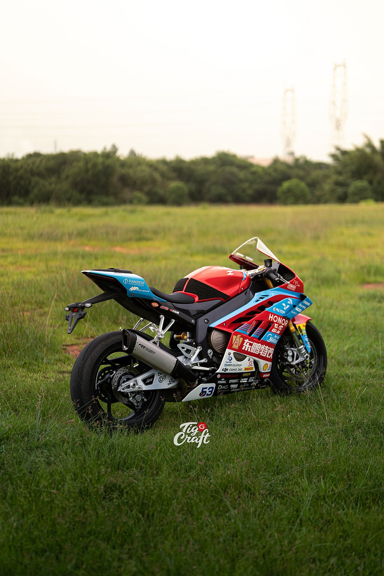张雪820RR-WSBK意大利分站冠军涂装（图ZNDA5OTI0NjM2） - 其他手工艺 - 站酷设计师虎将贴花原创素材 - 站酷ZCOOL