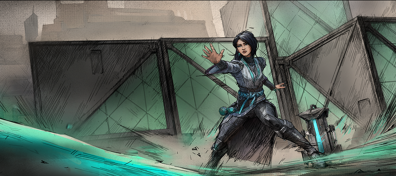 无畏契约手游 × 镖人 联动CG（图ZNDA5OTI1MzE2） - 动画/影视 - 站酷设计师RUSH_上海原创素材 - 站酷ZCOOL