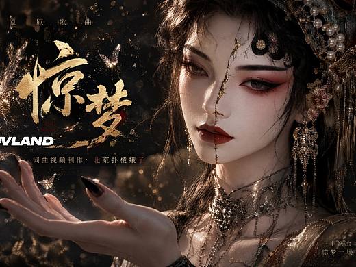 国风嘻哈原创歌曲《惊梦》MV ，极致东方美学盛宴之旅 #MVLAND嘻哈狂欢派对
