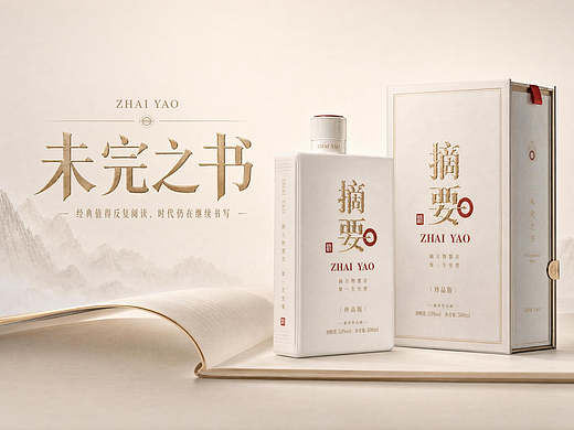 未完之书-摘要包装设计